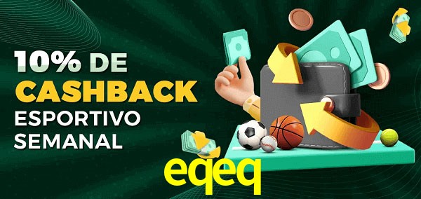 10% de bônus de cashback na eqeq